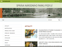 Tablet Screenshot of nppodyji.cz